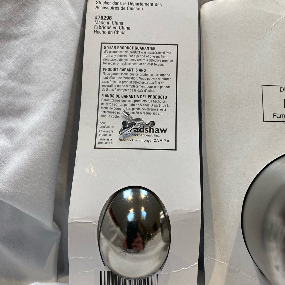 NWT Stainless Steel Measuring Cups and Spoons - Picture 5 of 7